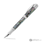 Laban Abalone Fountain Pen in New Abalone with Shiny Chrome Trim Fountain Pen