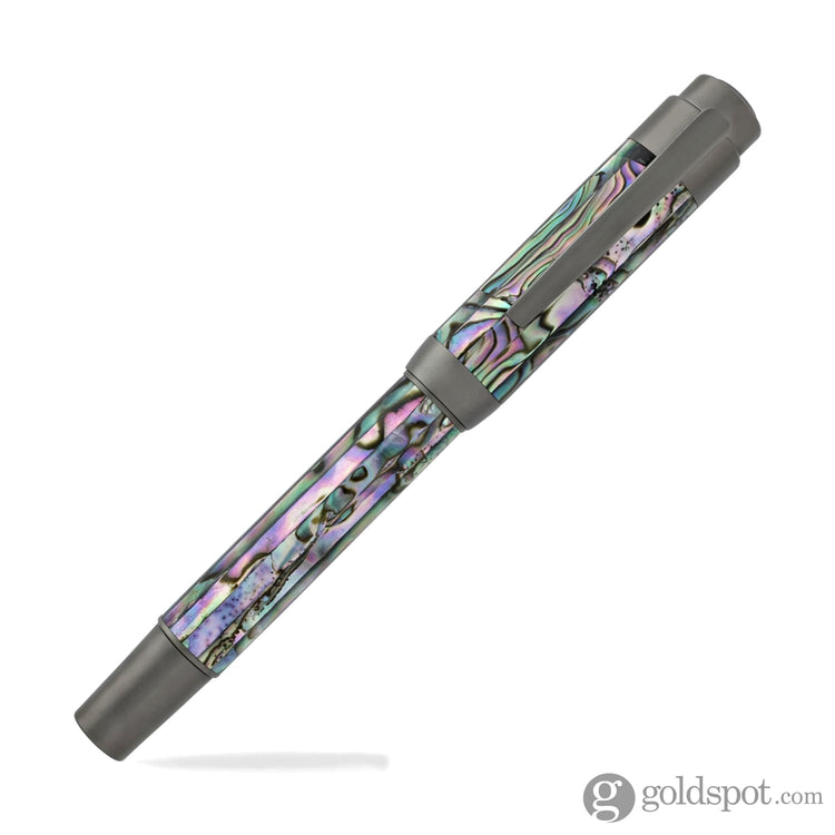 Laban Abalone Rollerball Pen in New Abalone with Gunmetal Trim Rollerball Pen