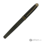 Laban Antique II Rollerball Pen in Gold with Lines Rollerball Pen