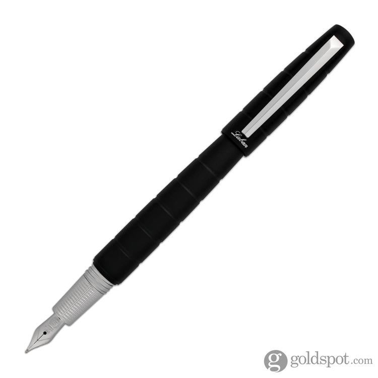 Laban Solar Fountain Pen in Black Broad Fountain Pen