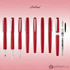 Laban Solar Fountain Pen in Red Fountain Pen