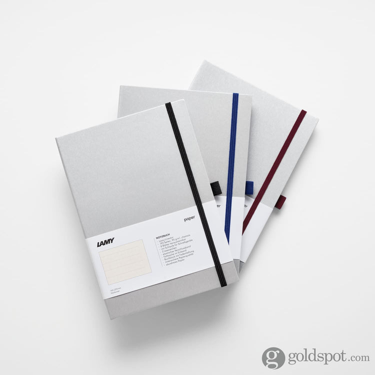 Lamy Hardcover A5 Notebook in Black Purple - 5.7 x 8.3 Notebook