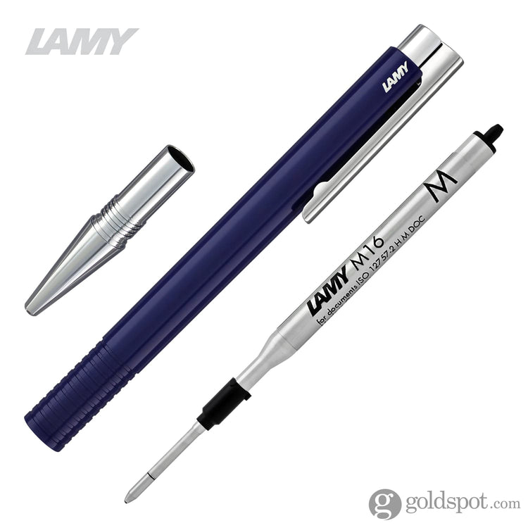 Lamy Logo Ballpoint Pen in Blue Ballpoint Pen