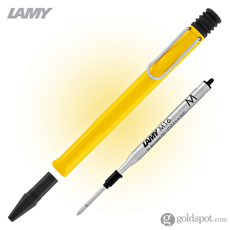 Lamy Safari Ballpoint Pen in Yellow Ballpoint Pens