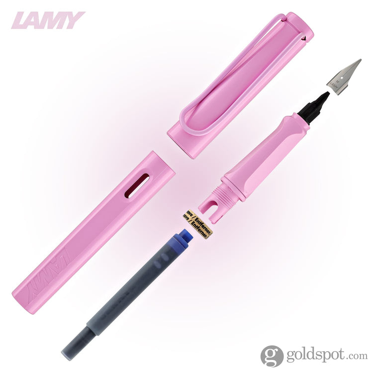 Lamy Safari Fountain Pen in Light Rose 2023 Special Edition Fountain Pen