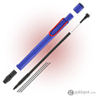 Lamy Safari Mechanical Pencil in Blue with Red Clip - 0.5mm Mechanical Pencils