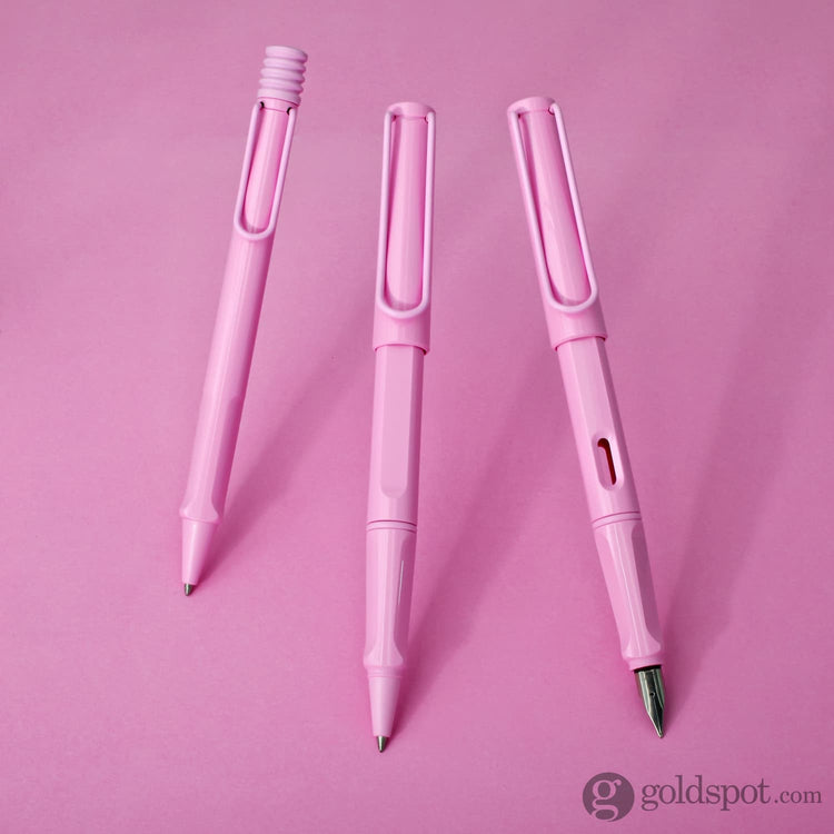 Lamy Safari Rollerball Pen in Light Rose 2023 Special Edition Rollerball Pen