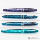 Leonardo Furore Grande Fountain Pen in Blue Positano with Rhodium Trim Fountain Pen