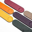 Leonardo Leather Single Pen Sleeve - Yellow Pen Case