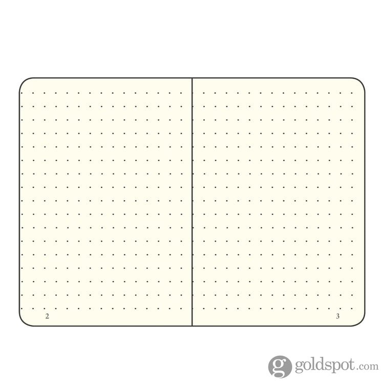 Leuchtturm 1917 Hardcover Dot Grid Notebook in Lemon Yellow - A5 Notebook