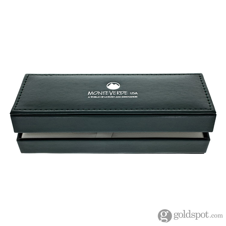 Monteverde Engage One Touch Ink Ball Pen in Clear Demonstrator Rollerball Pen