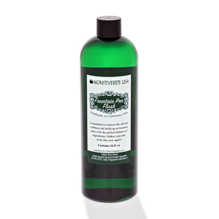 Monteverde Fountain Pen Flush to Clean Stubborn Build-Up 16 oz Accessory