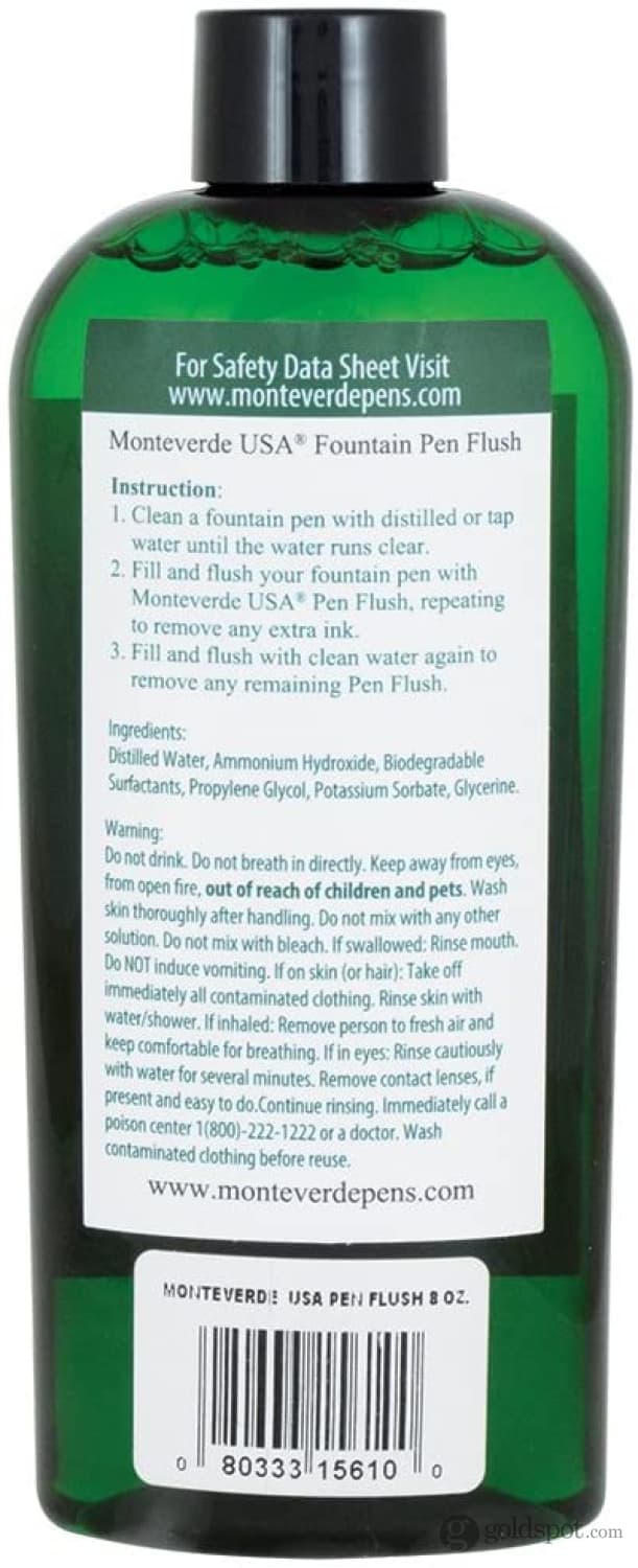 Monteverde Fountain Pen Flush to Clean Stubborn Build-Up Accessory