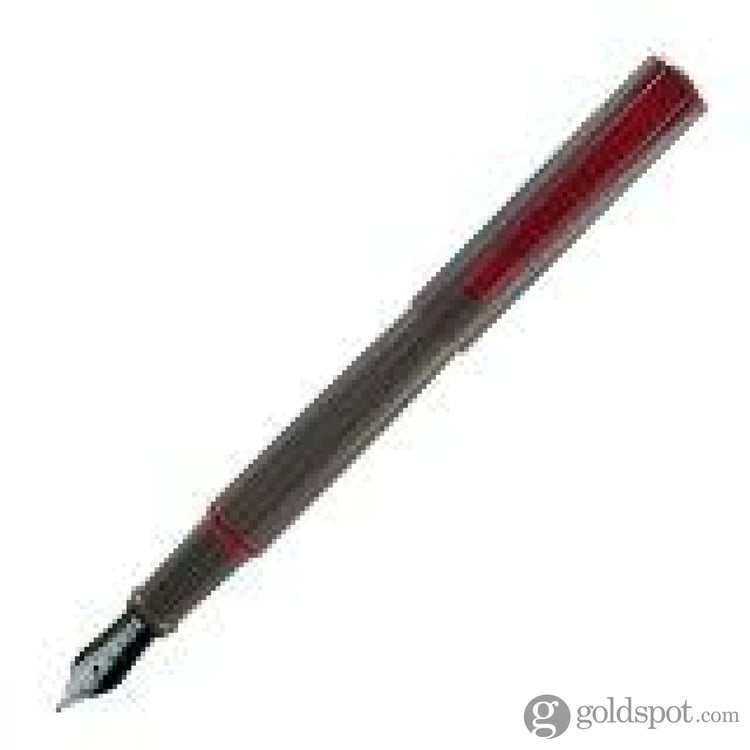 Monteverde Impressa Fountain Pen in Gunmetal with Red Trim Fountain Pen