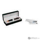 Monteverde Impressa Rollerball Pen in Black with Rose Gold Trim Rollerball Pen