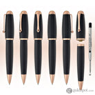 Monteverde Super Mega Ballpoint Pen in Carbon Fiber with Rosegold Trim Ballpoint Pen