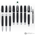 Monteverde Super Mega Rollerball Pen in Carbon Fiber with Chrome Trim Rollerball Pen