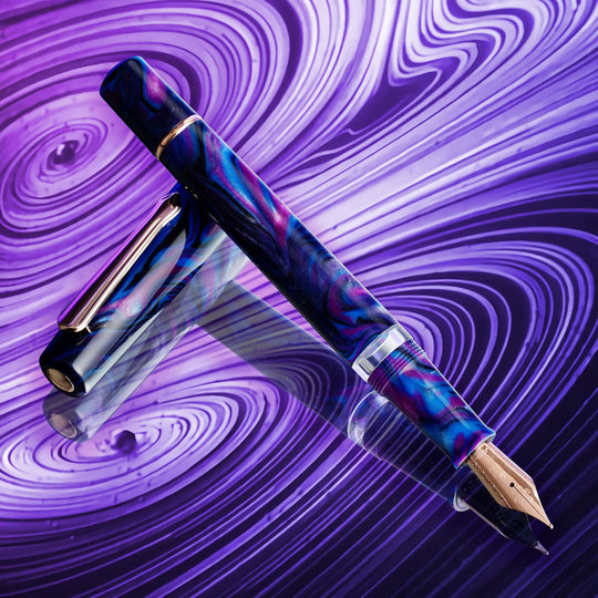 Nahvalur Schuylkill Fountain Pen in Cichlid Purple
