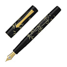 Namiki Chinkin Fountain Pen in Bamboo and Sparrow - 18K Gold Fountain Pen