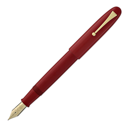 Namiki Emperor Fountain Pen in Vermilion Urushi Red - 18K Gold