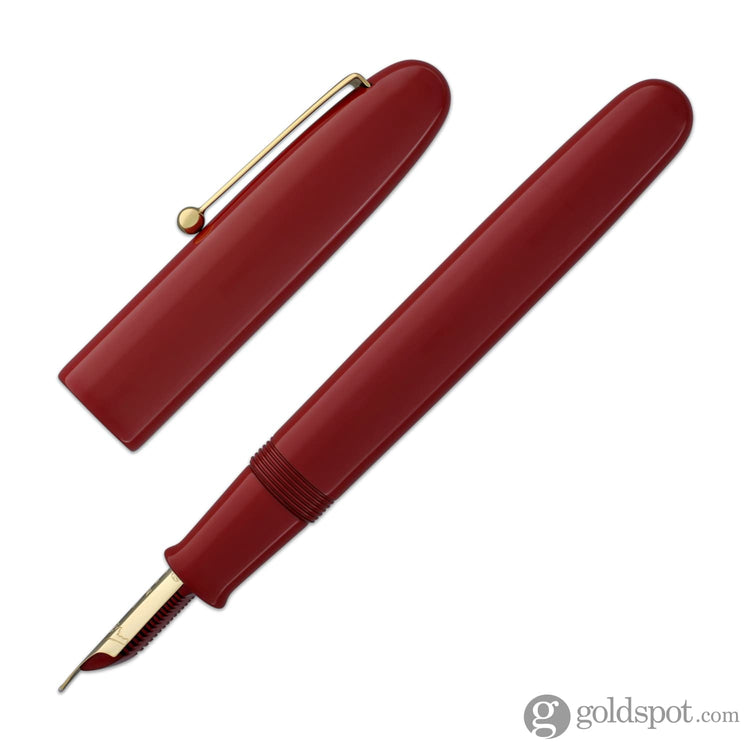Namiki Emperor Fountain Pen in Vermilion Urushi Red - 18K Gold Fountain Pen