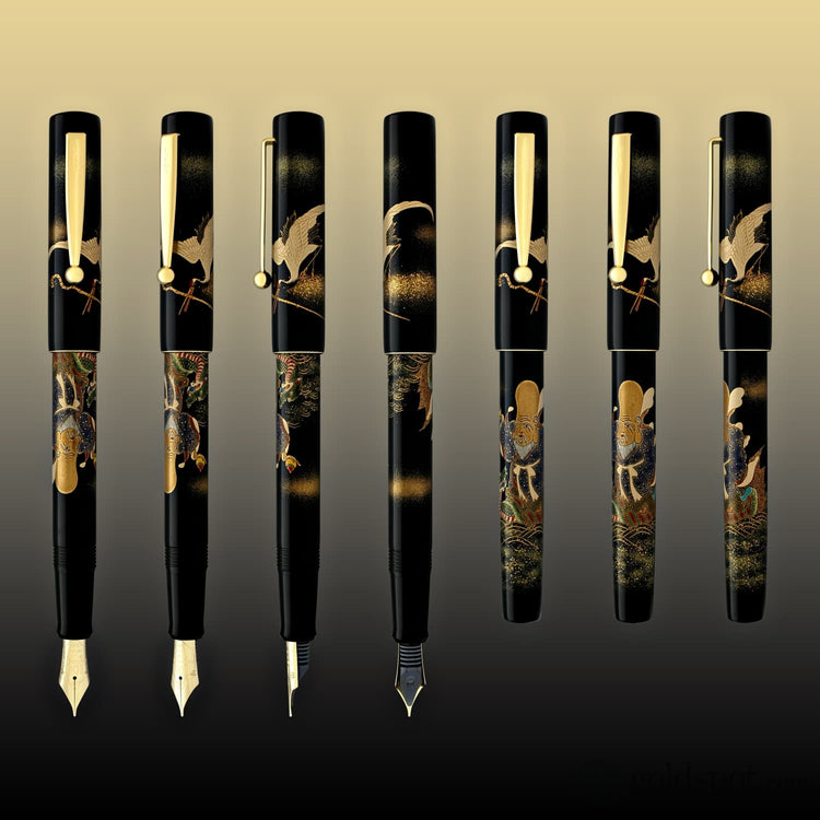 Namiki Yukari 100th Anniversary Fountain Pen in Seven Gods Fuku-roku-ju - 18K Gold Medium Point Fountain Pen