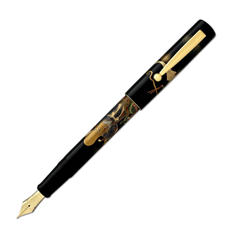 Namiki Yukari 100th Anniversary Fountain Pen in Seven Gods Fuku-roku-ju - 18K Gold Medium Point Fountain Pen