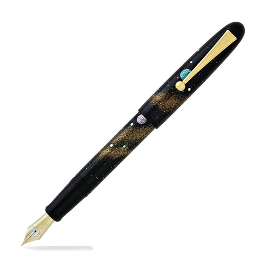 Namiki Yukari Fountain Pen in Milky Way Raden - 18K Gold