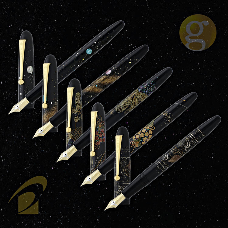 Namiki Yukari Collection Fountain Pen in Shooting Star Raden - 18K Gold Fountain Pen