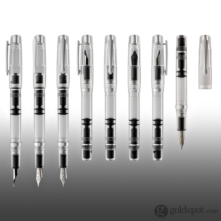 Narwhal Original Fountain Pen in Clear Demonstrator Fountain Pen