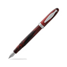 Noodlers Ahab Fountain Pen in Cardinal Darkness - Flex Nib Fountain Pen