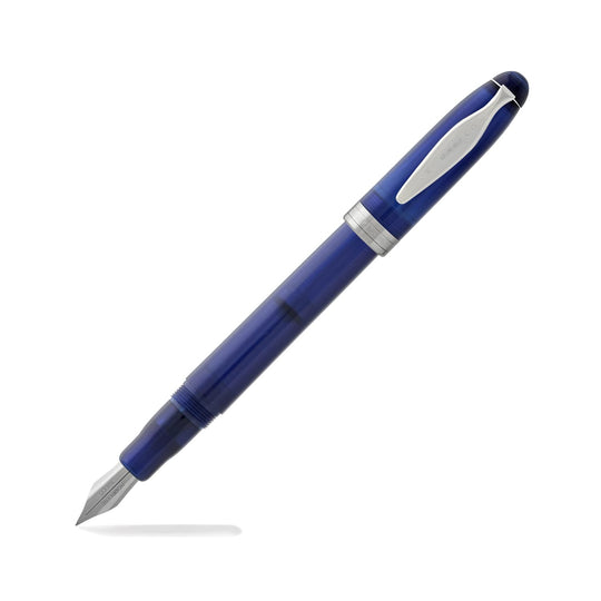 Noodler's Ahab Fountain Pen in Creeper Cobalt Translucent - Flex Nib