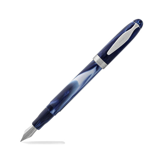 Noodler's Ahab Fountain Pen in Lapis Inferno - Flex Nib