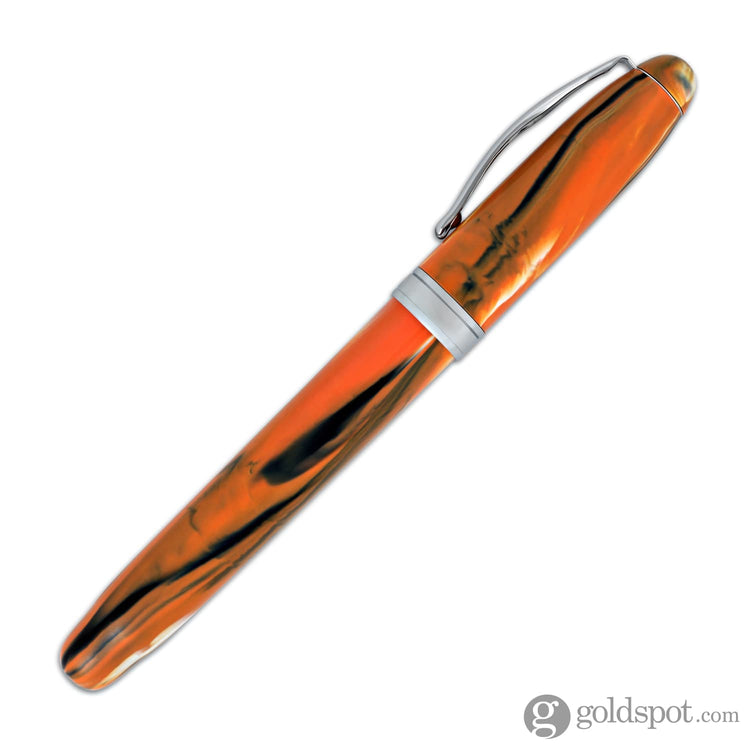 Noodlers Ahab Fountain Pen in Orange Tiger - Flex Nib Fountain Pen