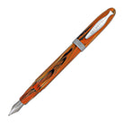 Noodlers Ahab Fountain Pen in Orange Tiger - Flex Nib Fountain Pen