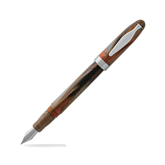 Noodler's Ahab Fountain Pen in Pima Tortoise - Flex Nib