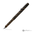 Noodlers Boston Safety Fountain Pen in Chestnut - Semi Flex Nib Fountain Pen