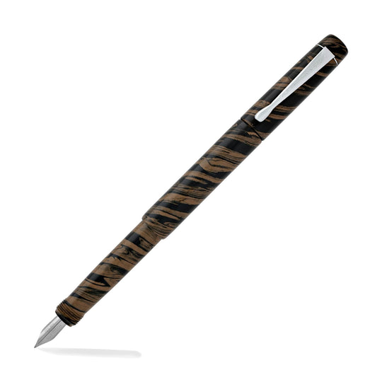 Noodler's Boston Safety Fountain Pen in Chestnut - Semi Flex Nib