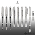 Opus 88 JAZZ Fountain Pen in Transparent Fountain Pen