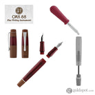 Opus 88 Koloro Fountain Pen in Red Ebonite Fountain Pen