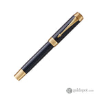 Parker Duofold Prestige Fountain Pen in Blue Chevron Centennial with Gold Trim - Fine Point Fountain Pen