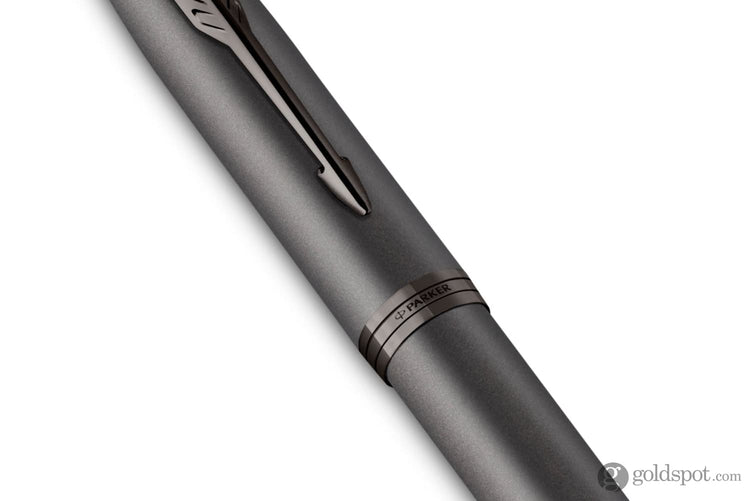 Parker IM Monochrome Fountain Pen in Titanium - Fine Point Fountain Pen
