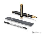 Parker IM Rollerball Pen in Black with Gold Trim Rollerball Pen