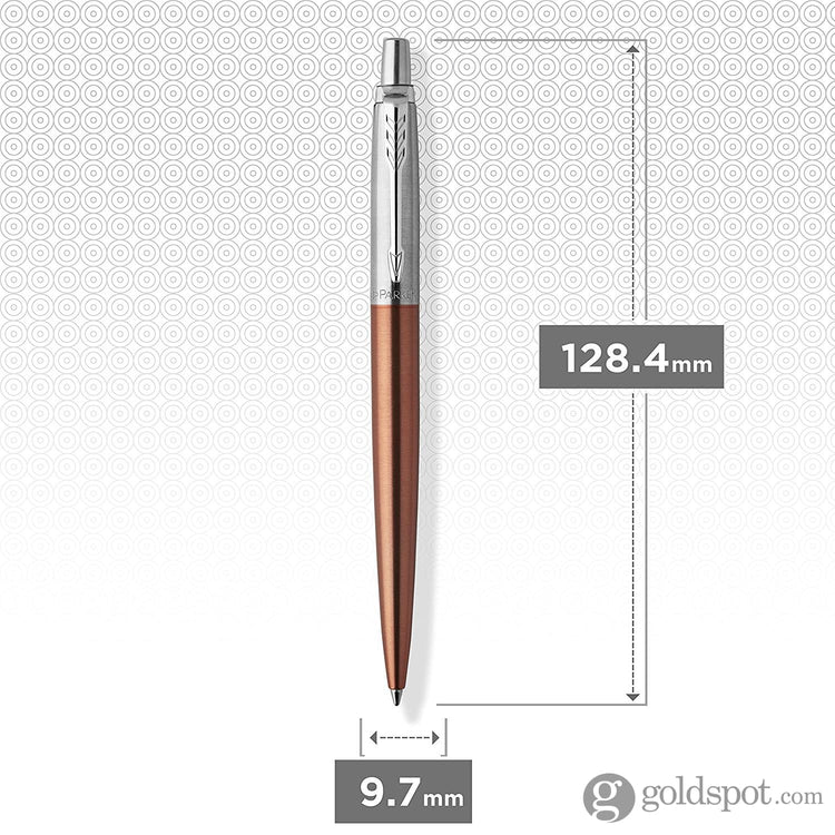 Parker Jotter Ballpoint Pen in Chelsea Orange with Chrome Trim Ballpoint Pen