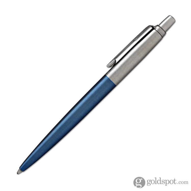Parker Jotter Ballpoint Pen in Waterloo Blue Chrome Trim Ballpoint Pen