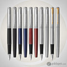 Parker Jotter Fountain Pen in Royal Blue with Chrome Trim - Medium Point Fountain Pen