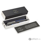 Parker Jotter Fountain Pen in Royal Blue with Chrome Trim - Medium Point Fountain Pen