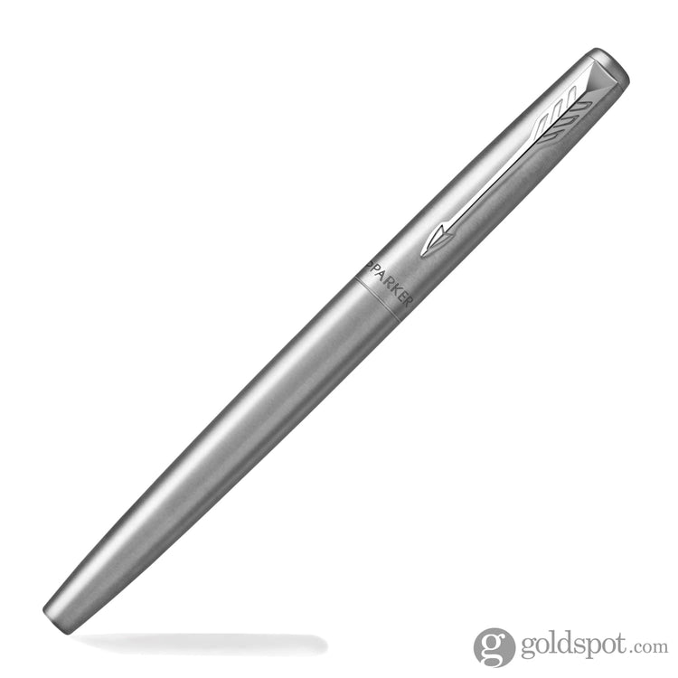 Parker Jotter Fountain Pen in Stainless Steel with Chrome Trim - Medium Point Fountain Pen