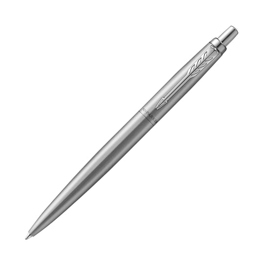 Parker Jotter XL Ballpoint Pen in Monochrome Stainless Steel CT