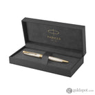 Parker Sonnet Deluxe Ballpoint Pen in Silver Mistral Ballpoint Pen